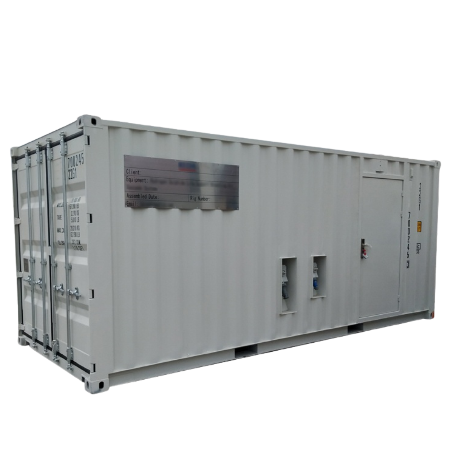 20ft mobile workshop container