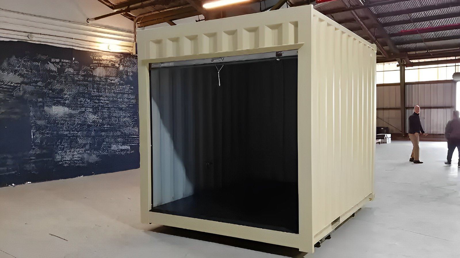 10Ft Shipping Container With Roll-Up Door - Image 2
