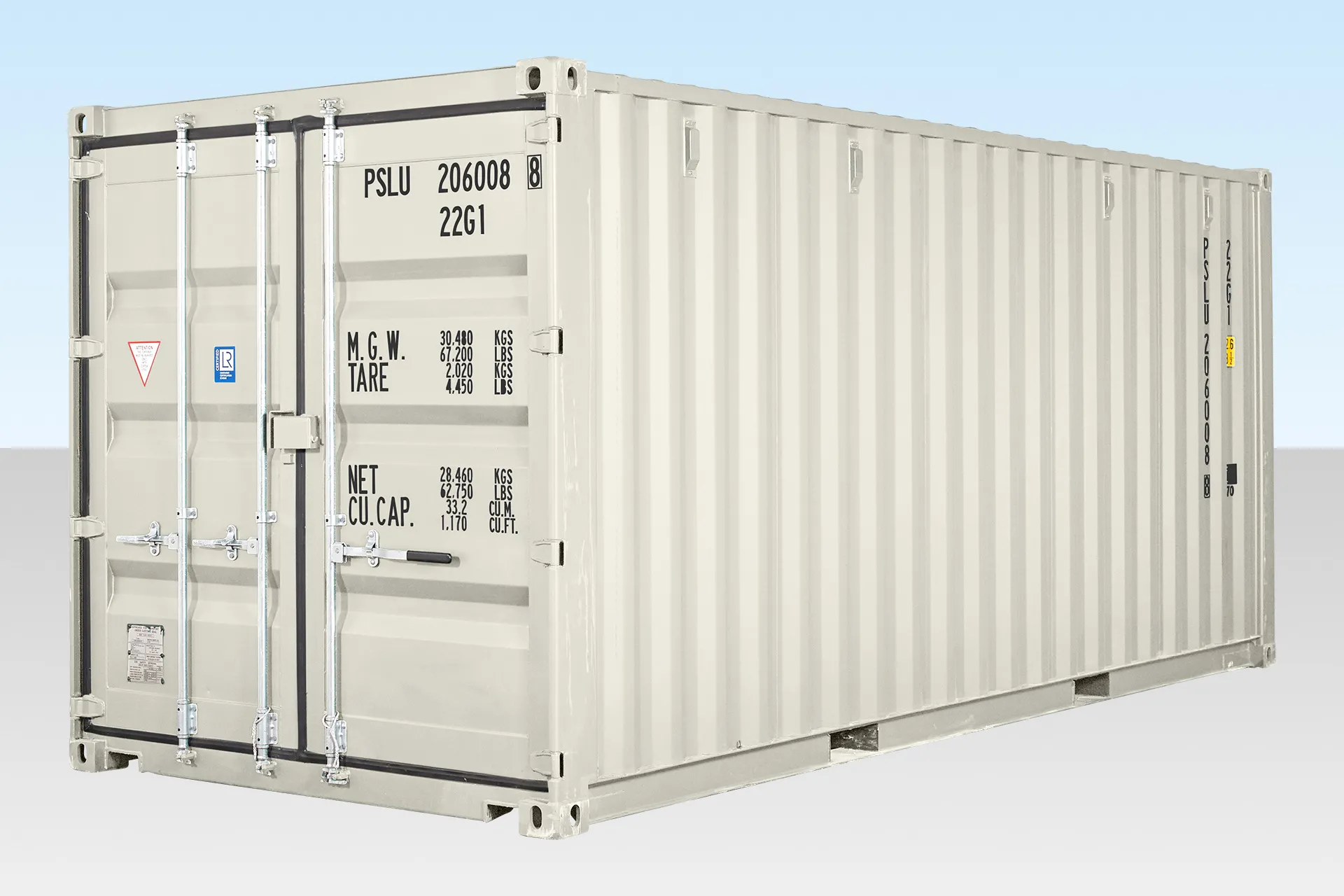 20Ft Shipping Container (One Trip) – White - Image 8