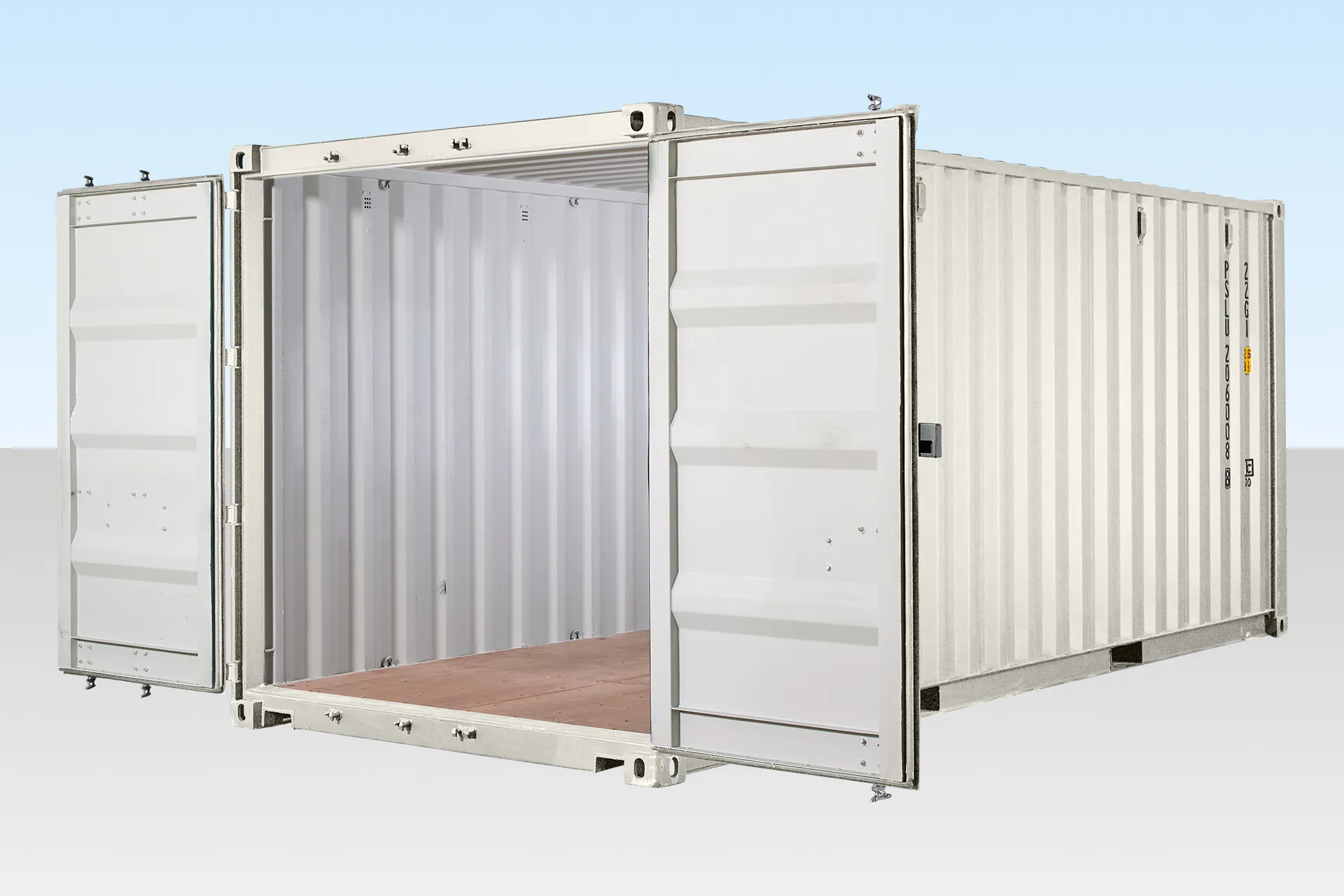 20Ft Shipping Container (One Trip) – White - Image 6
