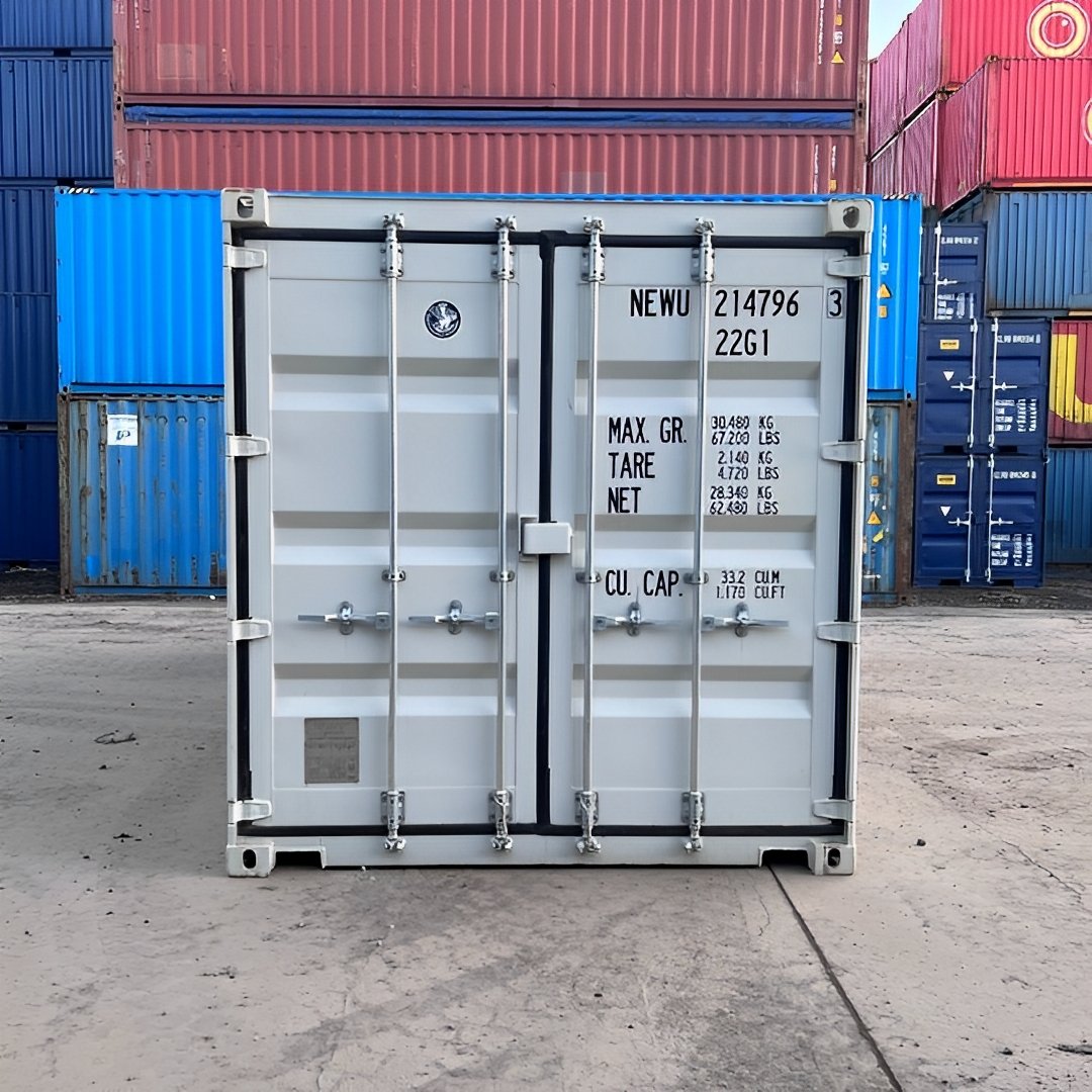 20Ft Shipping Container (One Trip) – White - Image 3