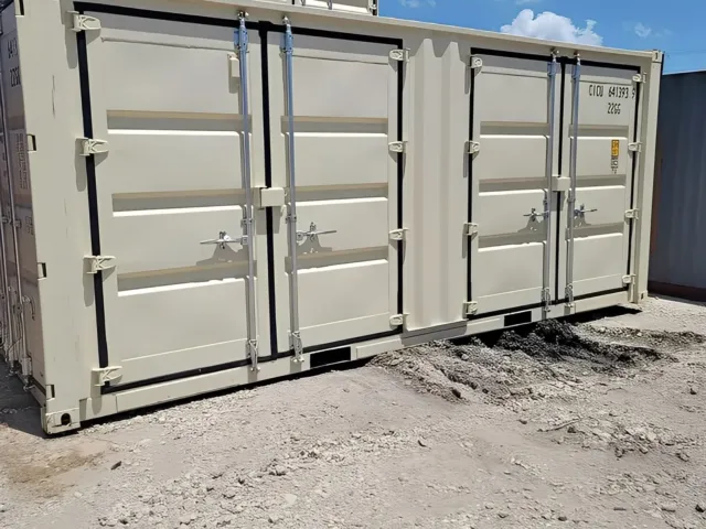 20FT Open-Side Shipping Container with Dual Side Doors