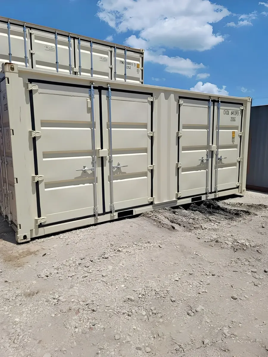 20FT Open-Side Shipping Container with Dual Side Doors