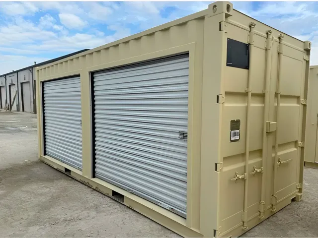 20FT Shipping Container with Double Side Cargo Doors