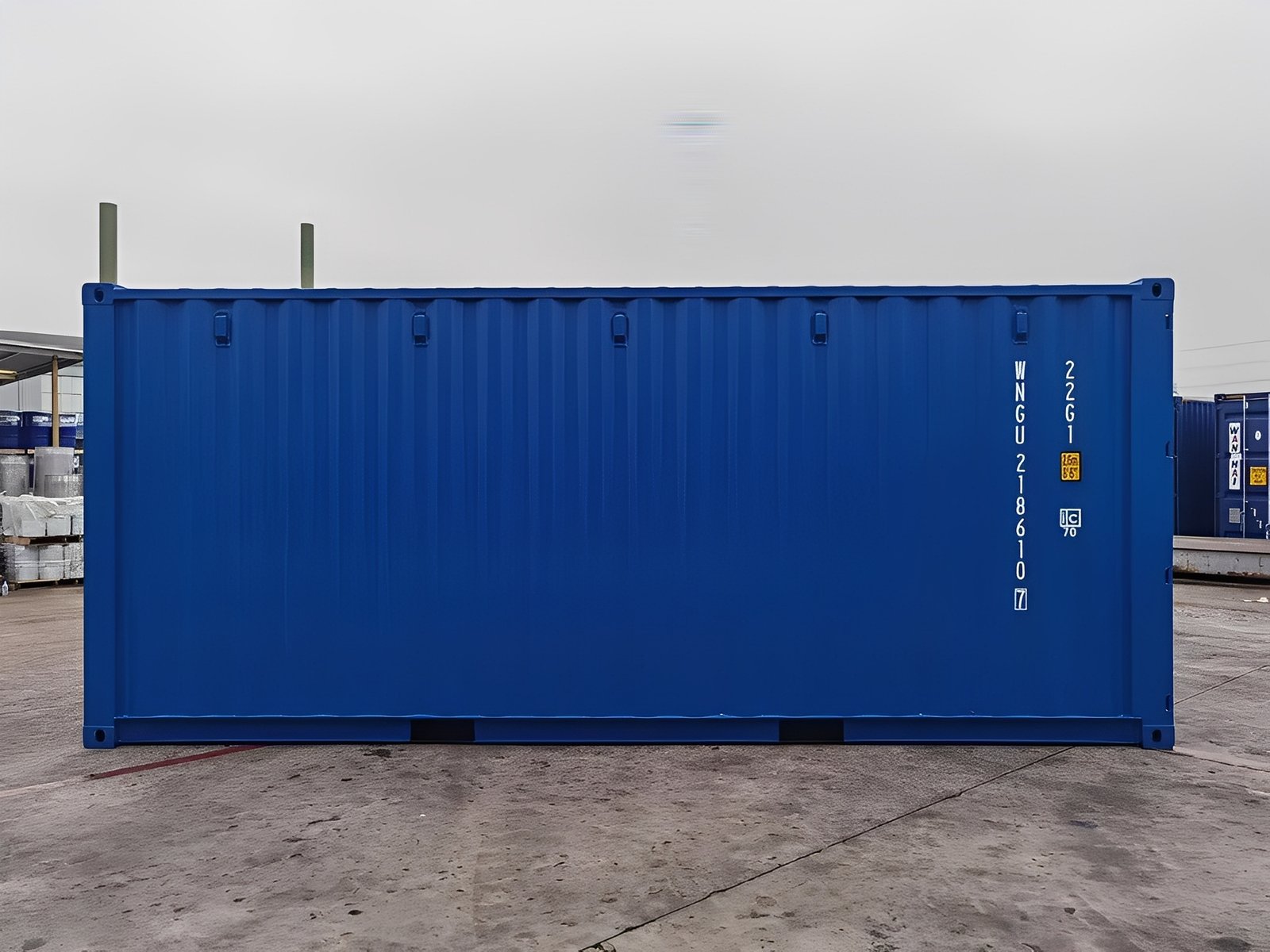 20Ft Shipping Container (One Trip) – Blue - Image 6