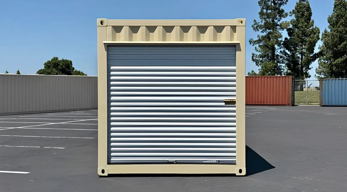 30FT Shipping Container with Roll-Up Door — Refurbished