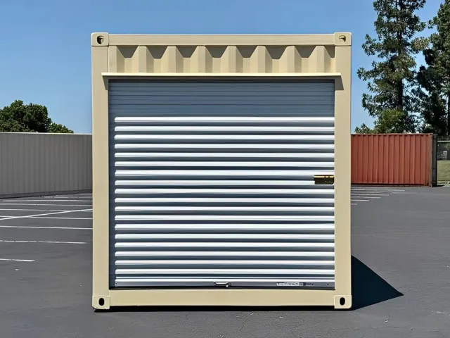 30FT Shipping Container with Roll-Up Door — Refurbished
