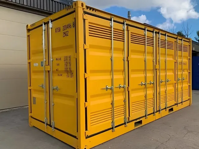 30FT Shipping Container — One Trip, Yellow