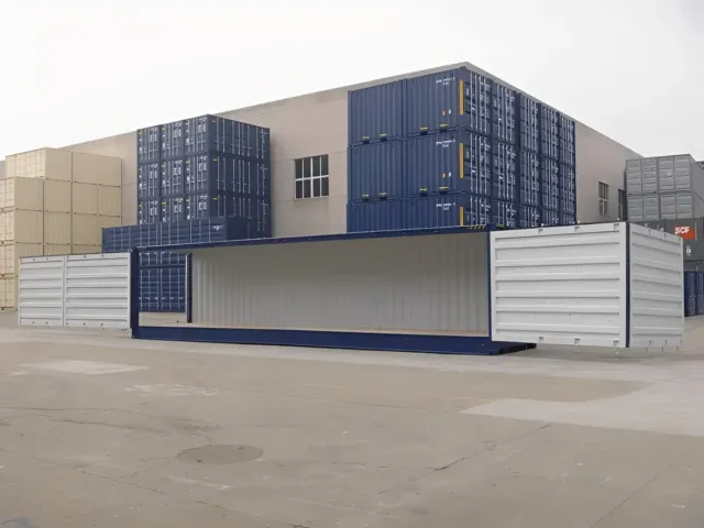 40FT High Cube Open-Side Shipping Container