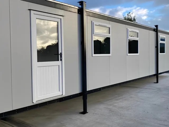 40FT x 10FT Jackleg Office Cabin