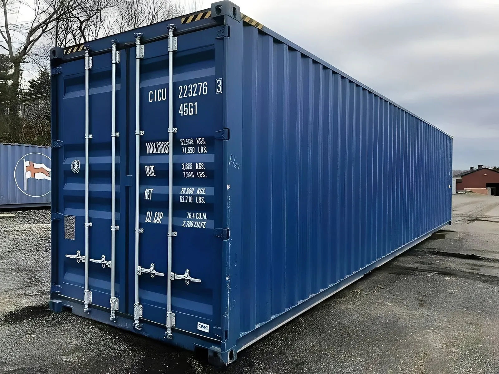 40FT High Cube Shipping Container — One Trip