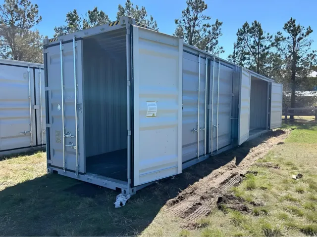 40FT High Cube Open-Side Shipping Container with 2 Side Doors