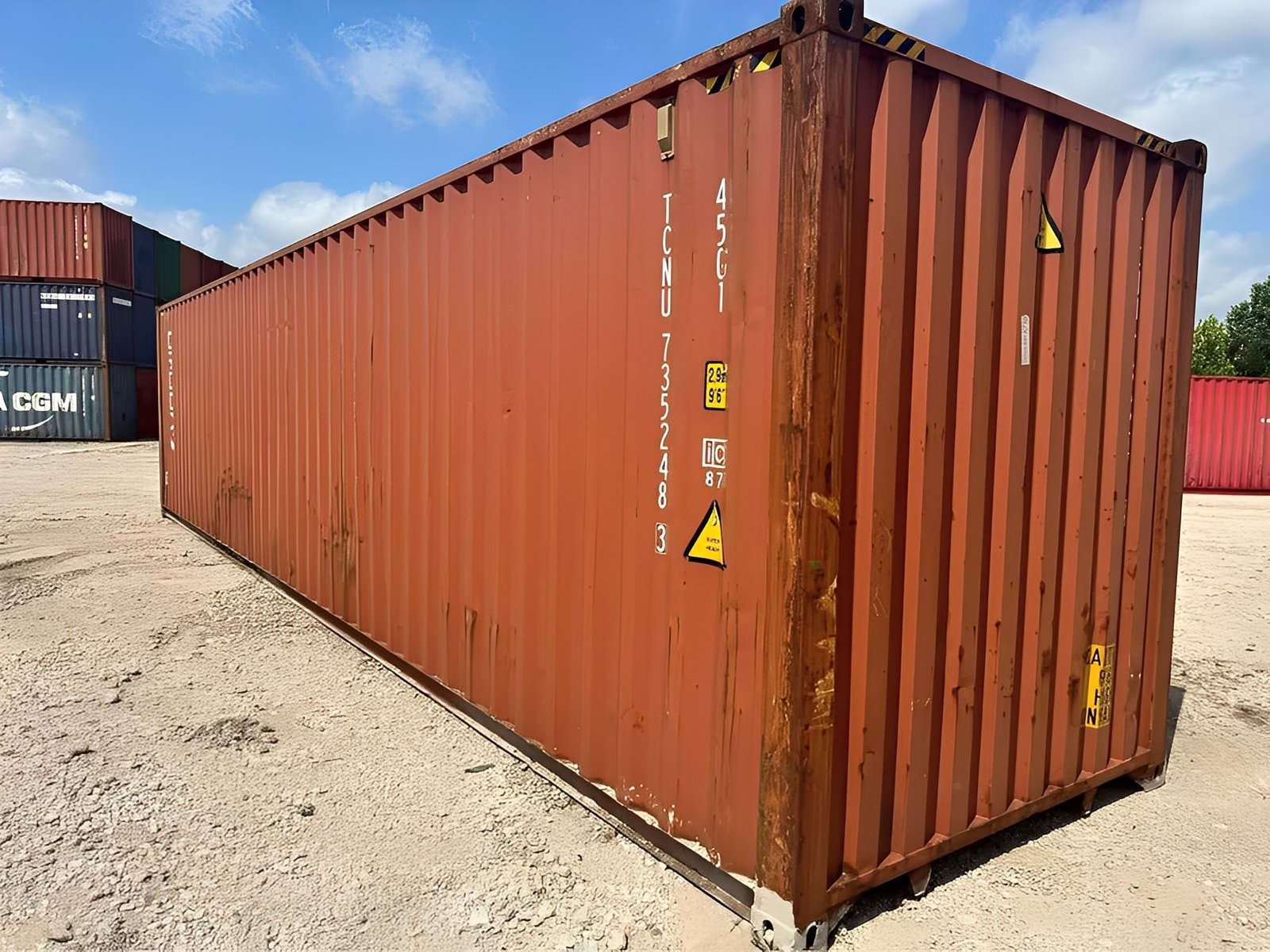 40ft Used High Cube Shipping Container – Wind & Watertight - Image 6