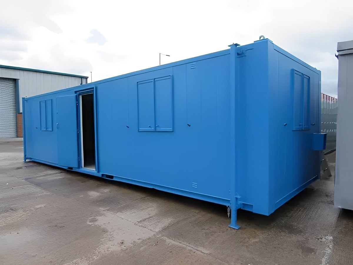 32ft x 10ft Anti Vandal Open Plan Portable Cabin