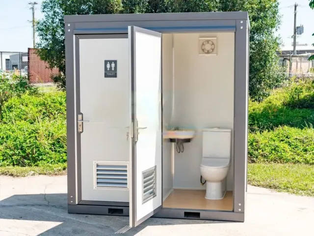 Portable Double Toilet