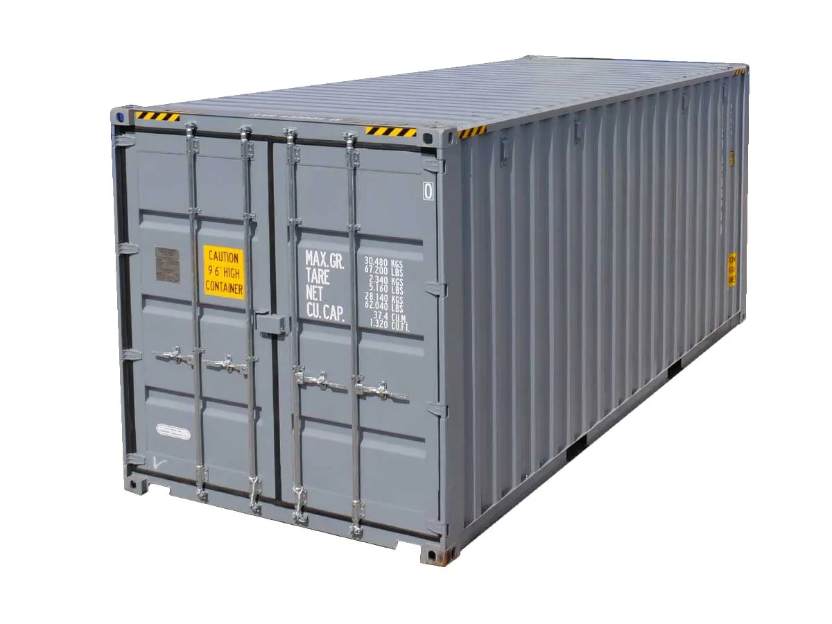 20FT High Cube Shipping Container — Used, Grade A