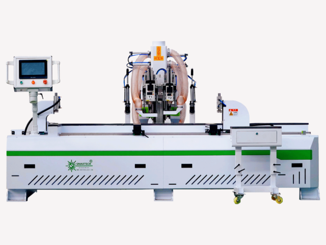 Precision CNC Door Lock Machine for Wood Door Manufacturing